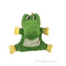 Crocodile Green Puppet Hand